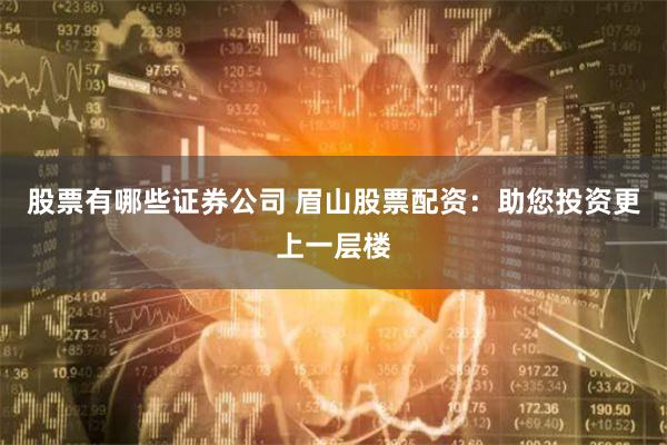 股票有哪些证券公司 眉山股票配资：助您投资更上一层楼